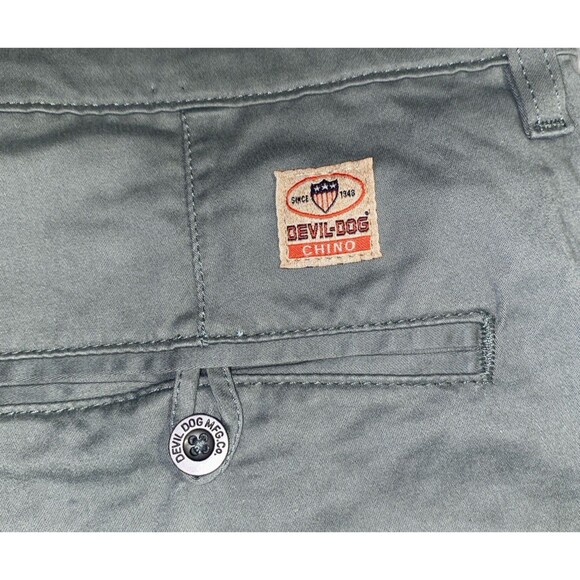 Devil-Dog Dungarees Men’s Chino 8" Size 38 NWT - Picture 5 of 8